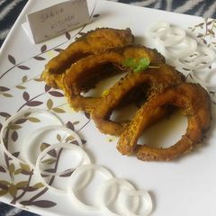 A picture of Fish Fry-Bengali Style.