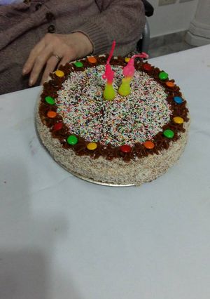 Una foto de Torta de cumpleaños