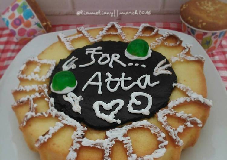 Resep Bolu Hongkong for hubby b'day&hellip;.😘😘 Anti Gagal