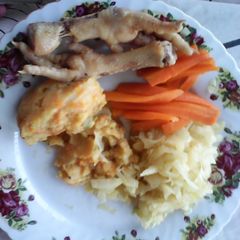 A picture of Carrot mash with maotoana.