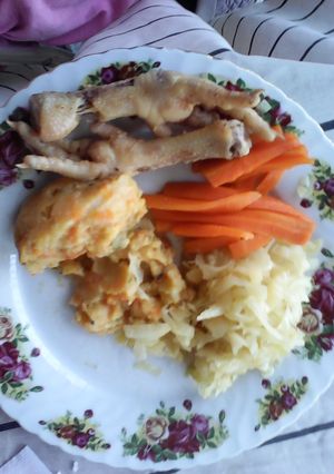 A picture of Carrot mash with maotoana.