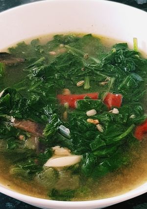 A picture of Spinach Soup.
