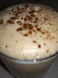 Instant coffee with lots of foam