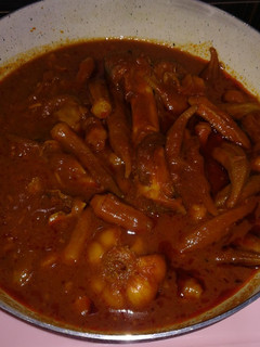 عکسی از دستور خورشت بامیه خوزستانی
