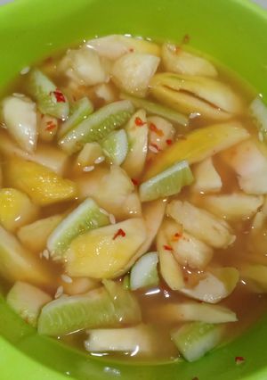 Foto resep Asinan Buah Pedas Nan Segerr
