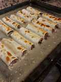 Canelones de galta sin bechamel