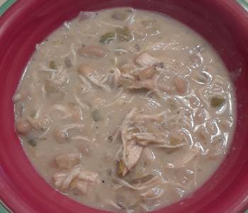 Best Recipe Creamy White Chicken Chili  Slow Cooker Delicious Nutritious