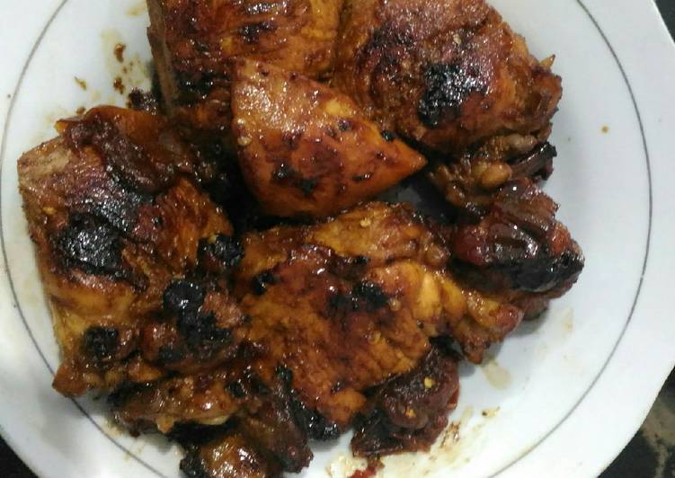 Resep @GURIH Ayam bakar madu resep masakan rumahan yummy app