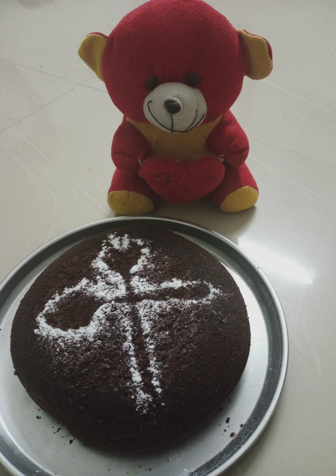 சாக்லேட் ட்ரை ப்ரூட்ஸ் நட்ஸ் கேக் (Chocolate dry fruits nutcake recipe in tamil) செய்முறை முக்கிய புகைப்படம்