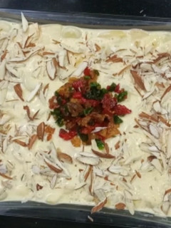 A picture of Instant fruit cream dessert.