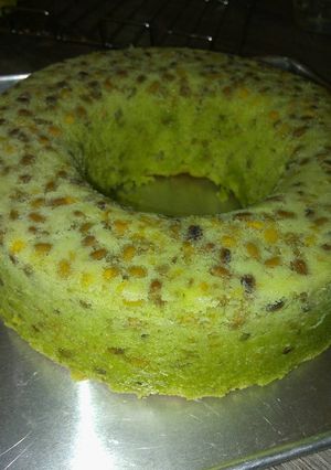 Foto resep Bolu pandan kacang hijau