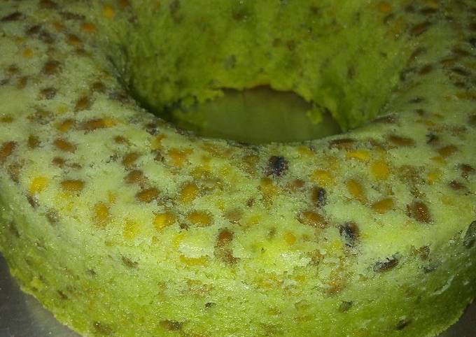 Resep Bolu Pandan Kacang Hijau Oleh Aulia Dita Ayu - Cookpad