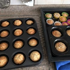 A picture of Lemony muffins.
