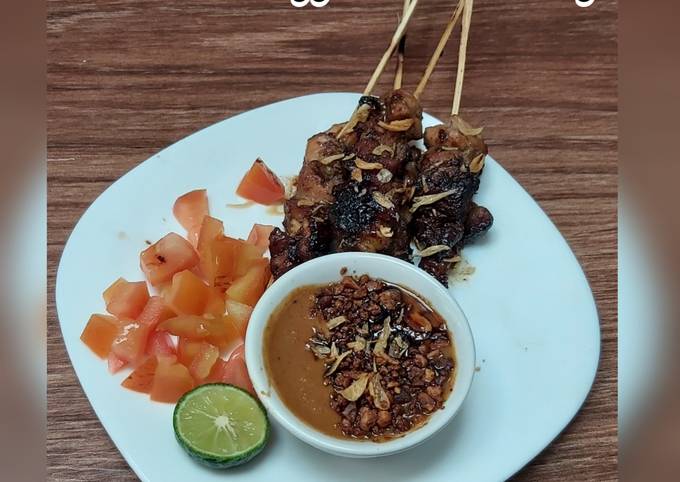 Langkah Mudah untuk Membuat Sate Maranggi Bumbu Kacang Happycall Yummmi 💕 Anti Gagal