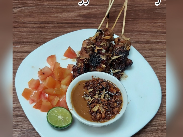 Langkah Mudah untuk Membuat Sate Maranggi Bumbu Kacang Happycall Yummmi 💕 Anti Gagal