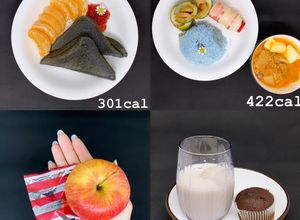 Hình của món Eat clean - D17: Bánh mì than tre - Tôm hấp bí ngòi - Sữa yến mạch.