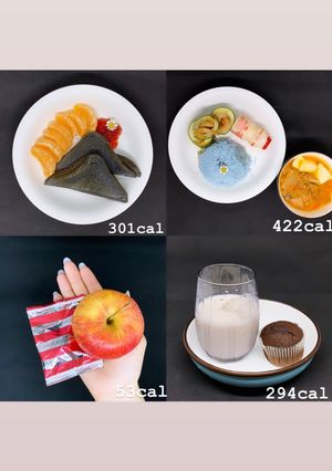 Hình của món Eat clean - D17: Bánh mì than tre - Tôm hấp bí ngòi - Sữa yến mạch.