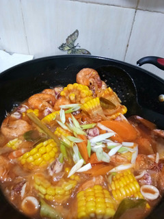 Foto resep Seafood Saus Padang