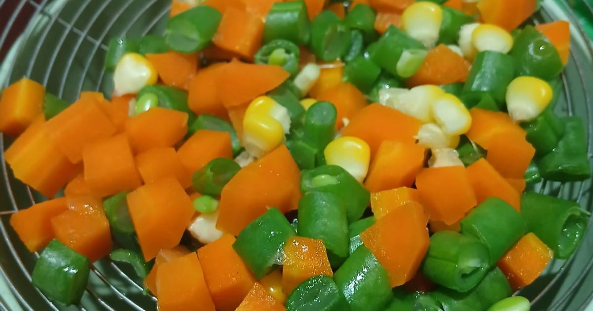 Resep Sayur Trio Jagungwortelbuncis (mix Vegetables) Paling Mudah dan Enak