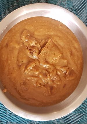 Une photo de Sauce satay / sauce cacahuète