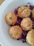 Polpette di cavolfiore e cheddar