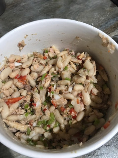 Una foto de Ensalada de judías