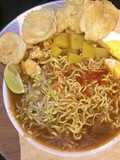 Mie Rebus Medan Komplit