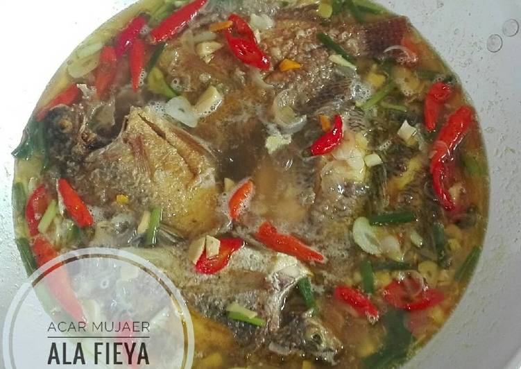 Cara buat Mujaer Masak Acar yang enak dan Mudah Dibuat