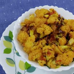 Cauliflower saute A picture of Cauliflower saute.