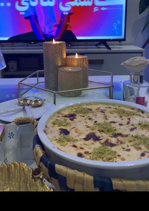 صورة لوصفة ام على حلى ساخن
