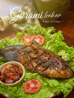 Foto resep (ikan) Gurame Bakar Sambal Kecap ala Tiger Kitchen