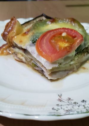 Una foto de Lasagna de vegetales