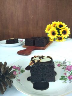 Foto resep Steamed chocolate moist cake