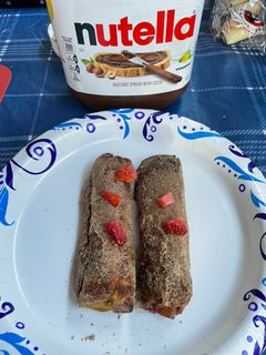 Foto resep Strawberry Nutella French Toast