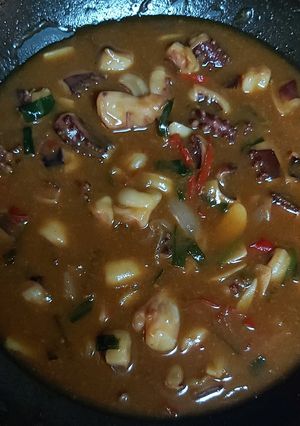 Foto resep Gurita Saus Kecap Tidak alot
