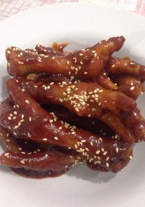 Foto resep Ceker ayam ala Korea 매운 닭발 🌶 🍗