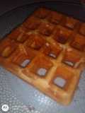 Waffle proteico con ricotta