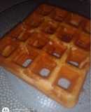 Waffle proteico con ricotta