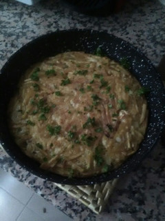 Una foto de Bacalao a bras