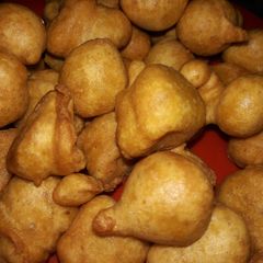 A picture of Besan ke pakode.
