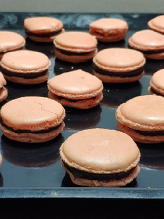 Φωτογραφία της συνταγής Macaron με ελβετική μαρέγκα