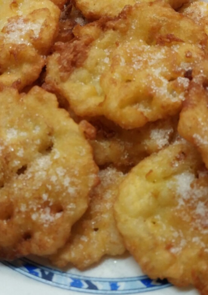 Una foto de Fritos de arroz con leche