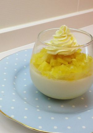 Piña colada 奶酪 的食譜成品照片