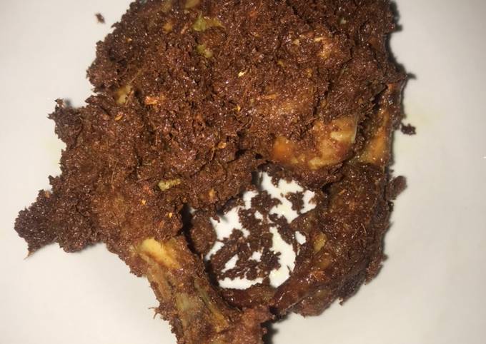 Resep Ayam Goreng Serundeng, Lezat Sekali