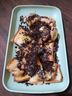 Foto resep Roti Bakar Meses Coklat