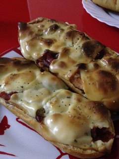 Una foto de Bocapizza con queso de cabra