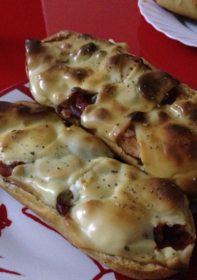 Una foto de Bocapizza con queso de cabra