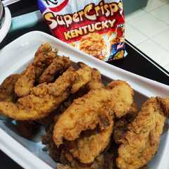 A picture of Chicken Strips Dengan Tepung Kobe.