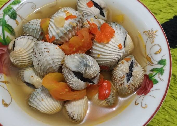 Resep: Kerang kuah segar/kerang masak simple/kerang dara Ekonomis Untuk Jualan