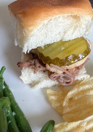 A picture of Pulled Pork Slider.